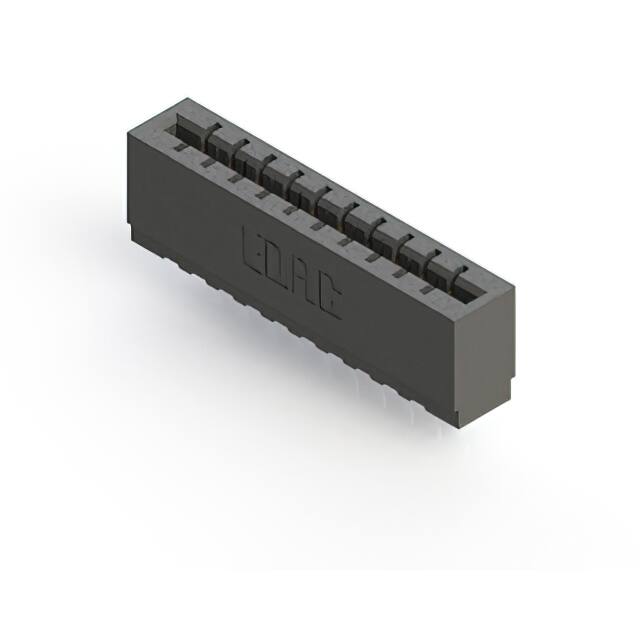 717-010-540-101 CONN EDGE SGL FMALE 10POS 0.156