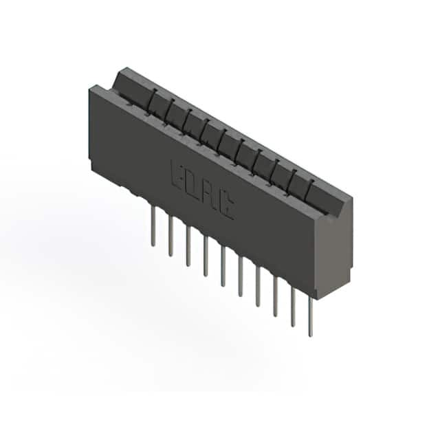 737-010-540-106 CONN EDGE SGL FMALE 10POS 0.156