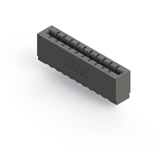 717-010-541-101 CONN EDGE SGL FMALE 10POS 0.156