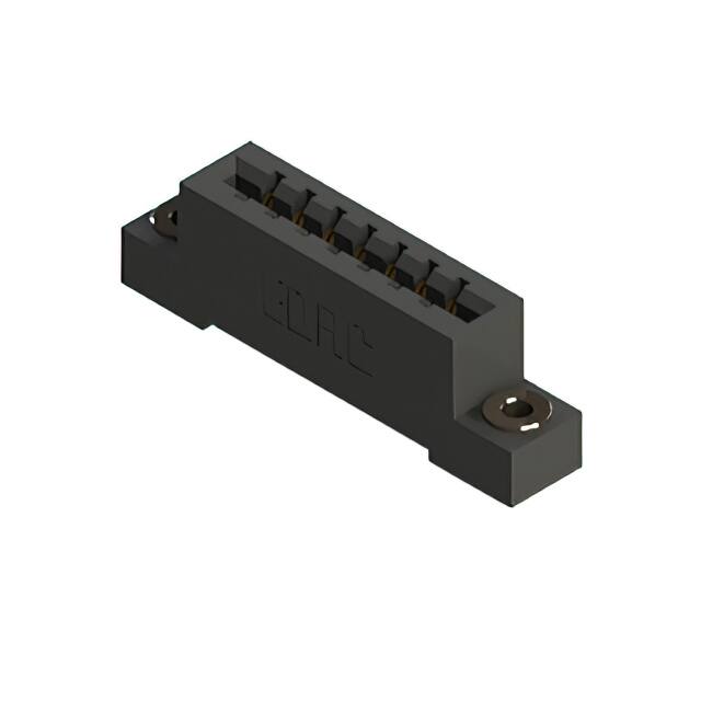 387-007-523-103 CONN EDGE SGL FMALE 7POS 0.156