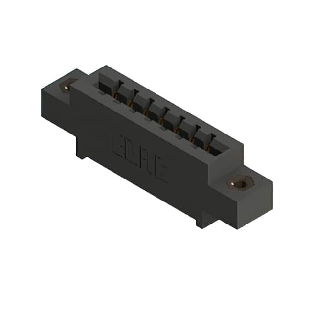 387-007-521-608 CONN EDGE SGL FMALE 7POS 0.156