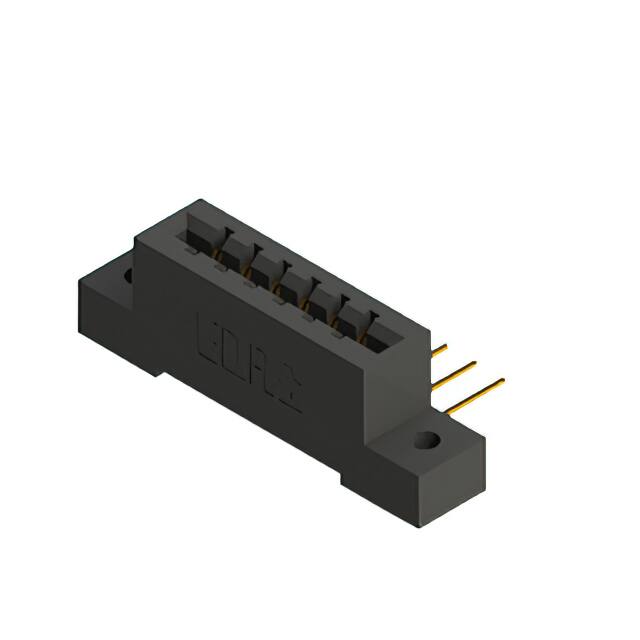 387-006-559-102 CONN EDGE SGL FMALE 6POS 0.156