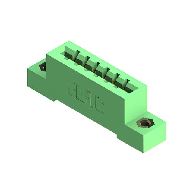 337-006-521-108 CONN EDGE SGL FMALE 6POS 0.156