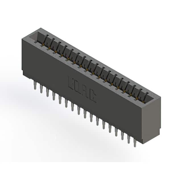 746-034-525-601 CONN EDGE DUAL FMALE 34POS 0.125