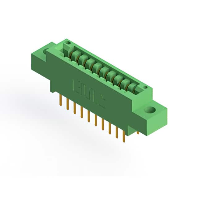 346-020-520-804 CONN EDGE DUAL FMALE 20POS 0.125