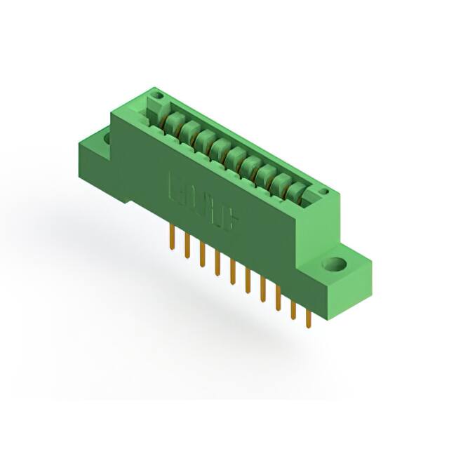 346-010-522-104 CONN EDGE SGL FMALE 10POS 0.125