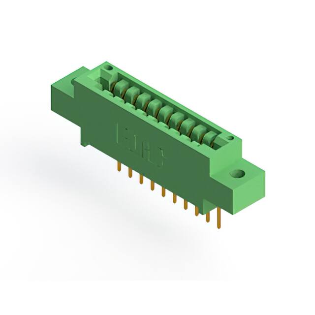 346-010-526-602 CONN EDGE SGL FMALE 10POS 0.125