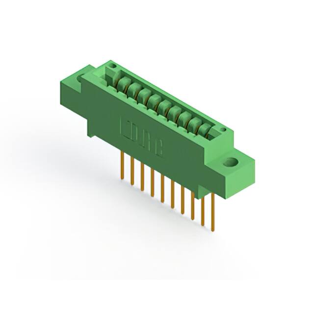 346-010-540-604 CONN EDGE SGL FMALE 10POS 0.125