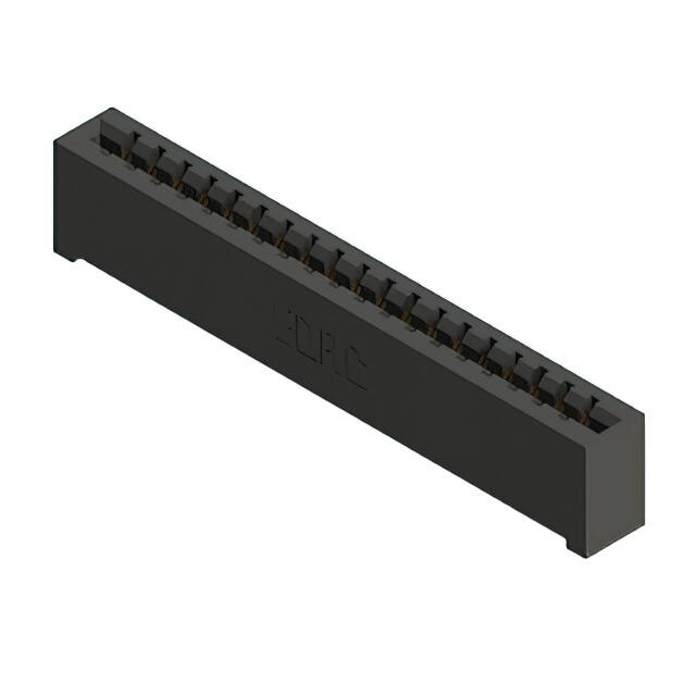 387-019-524-101 CONN EDGE SGL FMALE 19POS 0.156