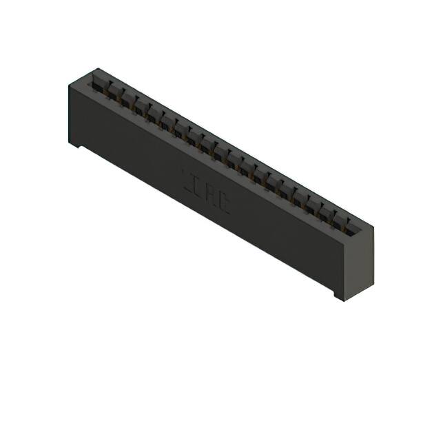 387-019-544-101 CONN EDGE SGL FMALE 19POS 0.156