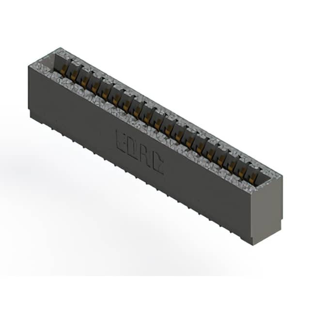 726-019-525-101 CONN EDGE SGL FMALE 19POS 0.125