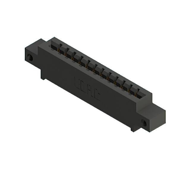 387-012-523-612 CONN EDGE SGL FMALE 12POS 0.156