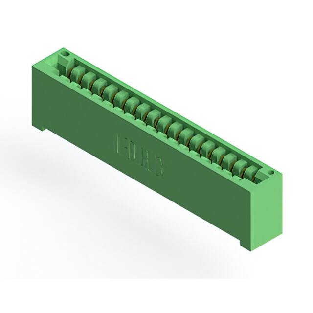 346-018-521-101 CONN EDGE SGL FMALE 18POS 0.125