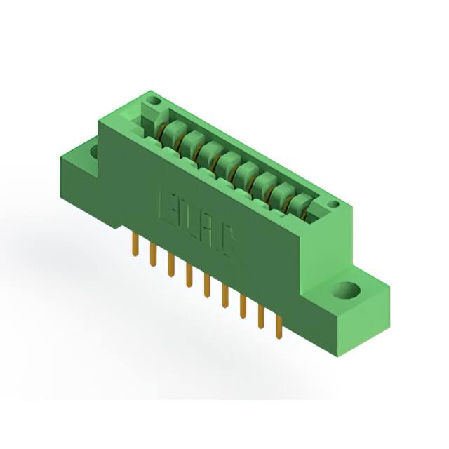346-018-521-204 CONN EDGE DUAL FMALE 18POS 0.125