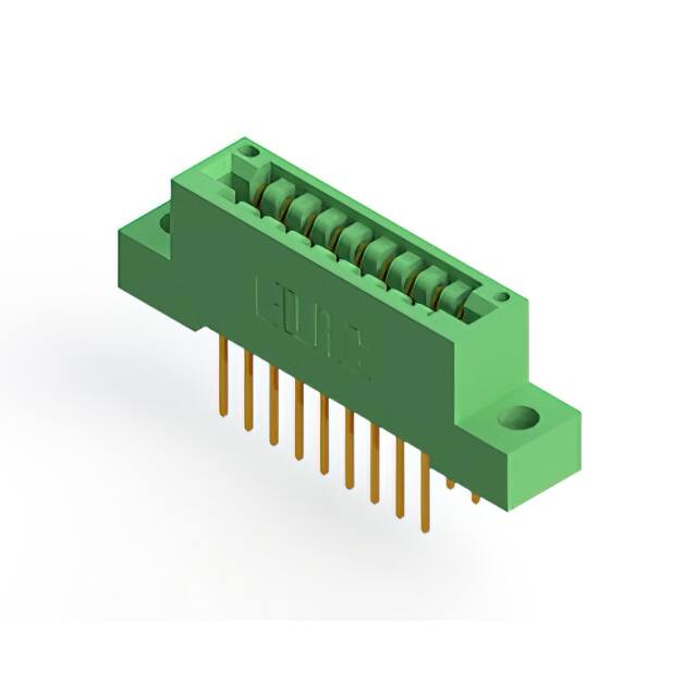 346-018-526-204 CONN EDGE DUAL FMALE 18POS 0.125
