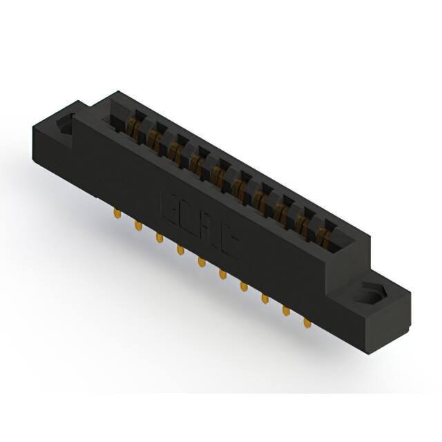 355-020-521-504 CONN EDGE DUAL FMALE 20POS 0.156