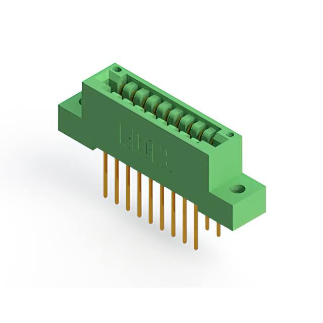 346-018-522-202 CONN EDGE DUAL FMALE 18POS 0.125