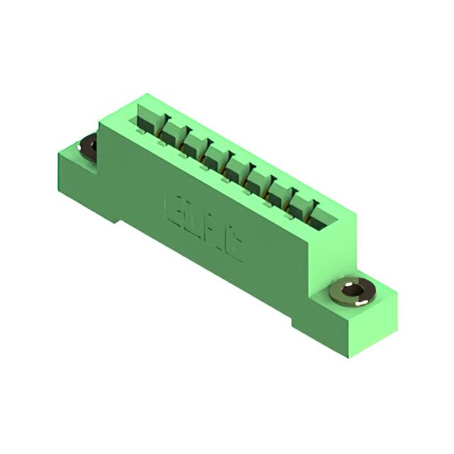 337-008-524-103 CONN EDGE SGL FMALE 8POS 0.156