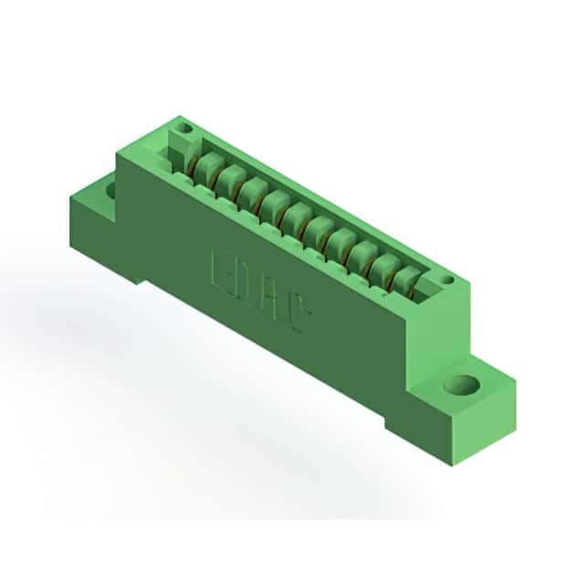 346-011-521-104 CONN EDGE SGL FMALE 11POS 0.125