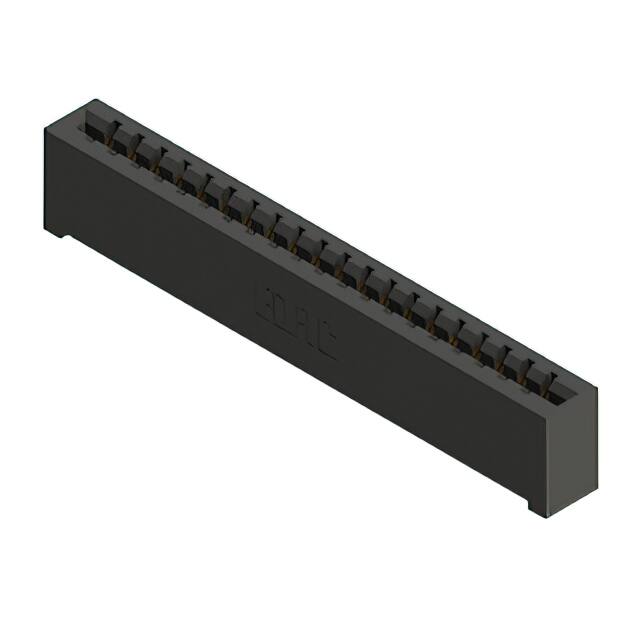 387-020-521-101 CONN EDGE SGL FMALE 20POS 0.156