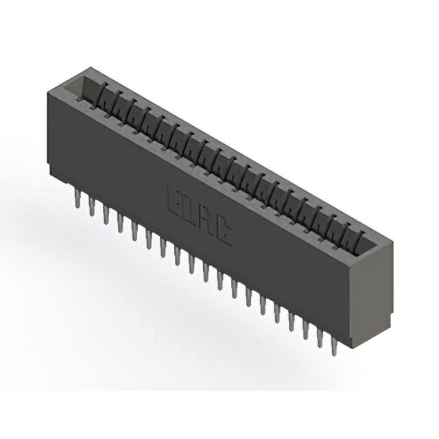 746-038-520-201 CONN EDGE DUAL FMALE 38POS 0.125