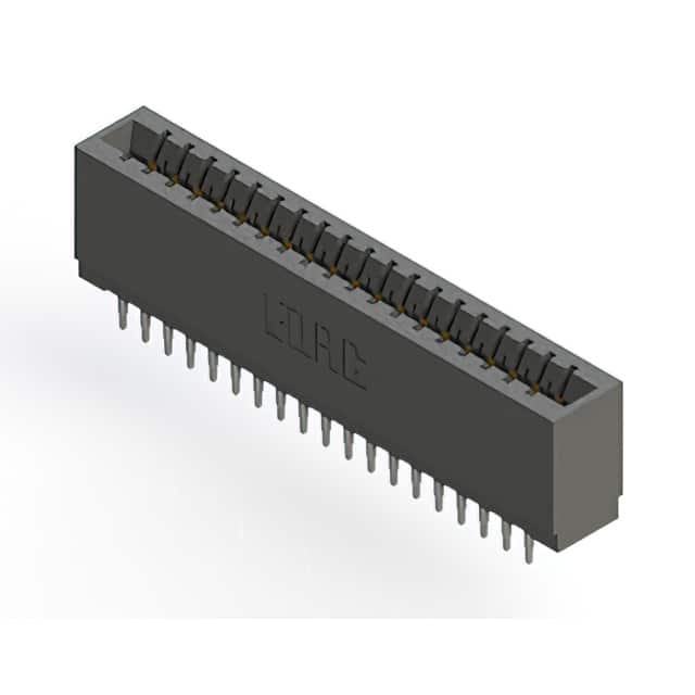 746-038-525-201 CONN EDGE DUAL FMALE 38POS 0.125