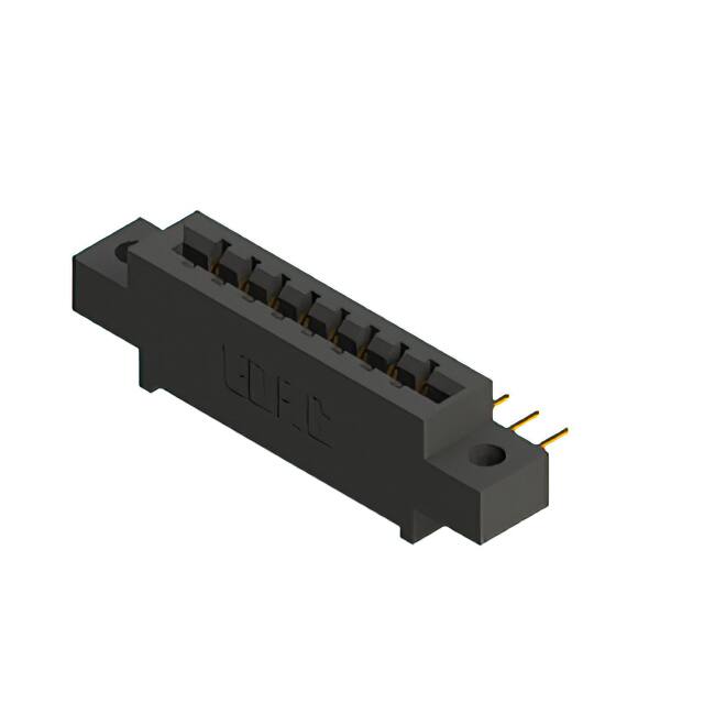 387-008-559-604 CONN EDGE SGL FMALE 8POS 0.156