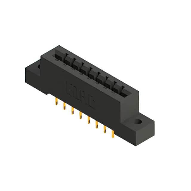 387-008-558-102 CONN EDGE SGL FMALE 8POS 0.156