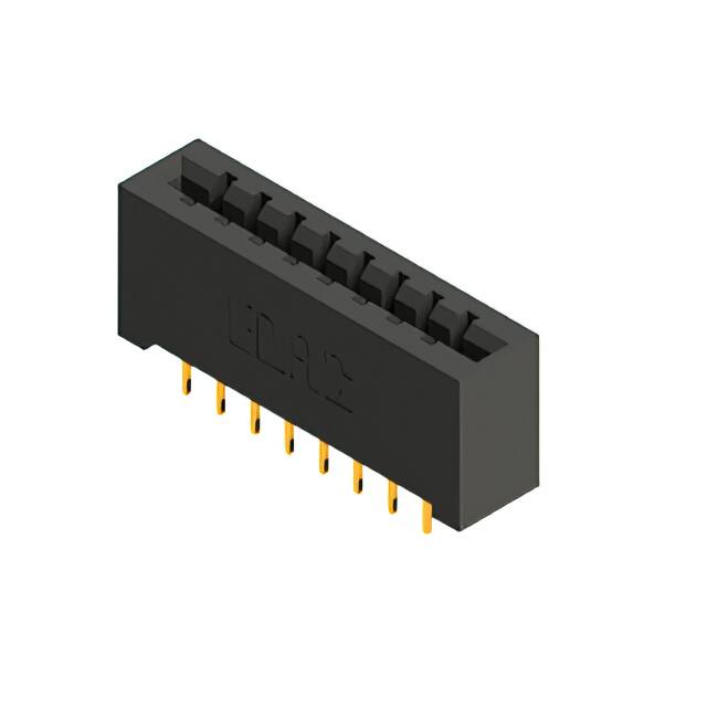 387-008-558-101 CONN EDGE SGL FMALE 8POS 0.156