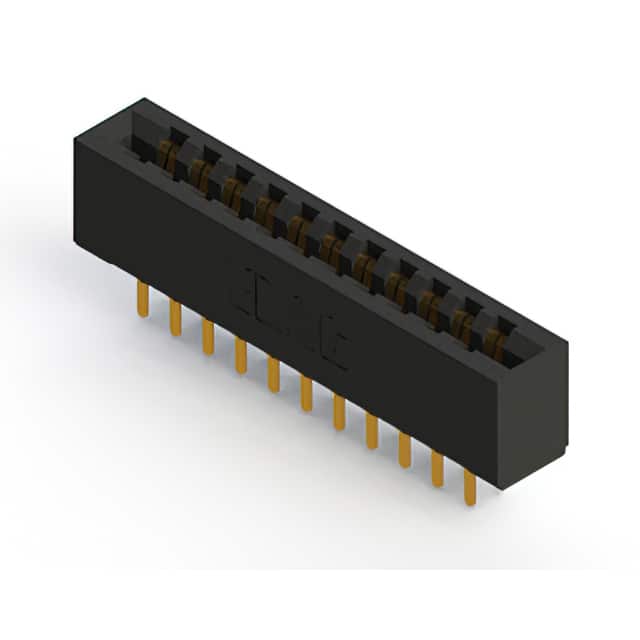 355-022-520-501 CONN EDGE DUAL FMALE 22POS 0.156