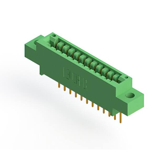 346-012-526-604 CONN EDGE SGL FMALE 12POS 0.125