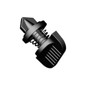 D1-125-050-030SE The Southco D1-125-050-030SE is a DZUS® Quarter-Turn Self-Ejecting Stud fastener made of natural plastic. It features RoHS3 compliance and an MSL 1 rating.
