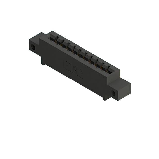 387-010-542-612 CONN EDGE SGL FMALE 10POS 0.156