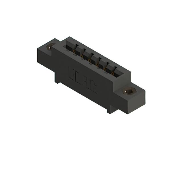 387-006-542-607 CONN EDGE SGL FMALE 6POS 0.156