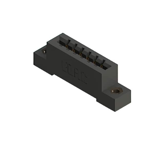 387-006-542-107 CONN EDGE SGL FMALE 6POS 0.156