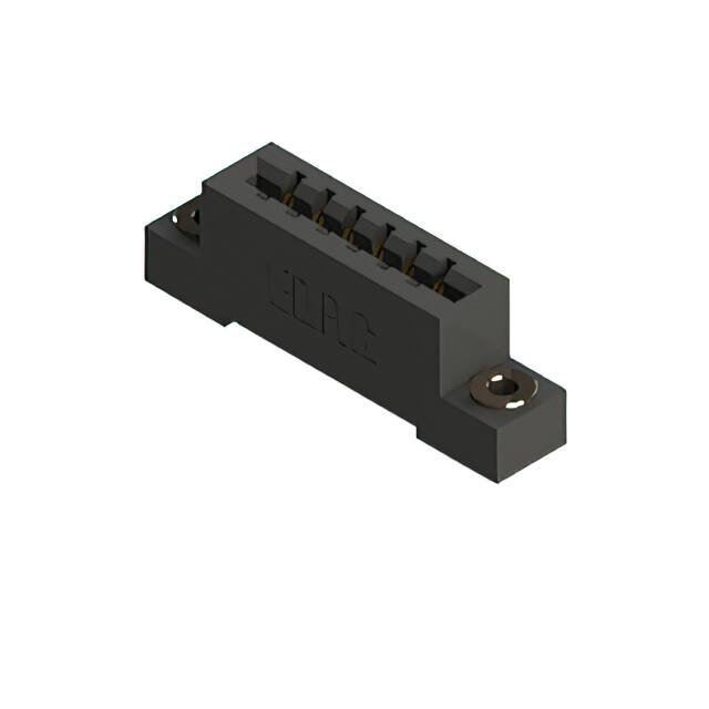 387-006-542-103 CONN EDGE SGL FMALE 6POS 0.156