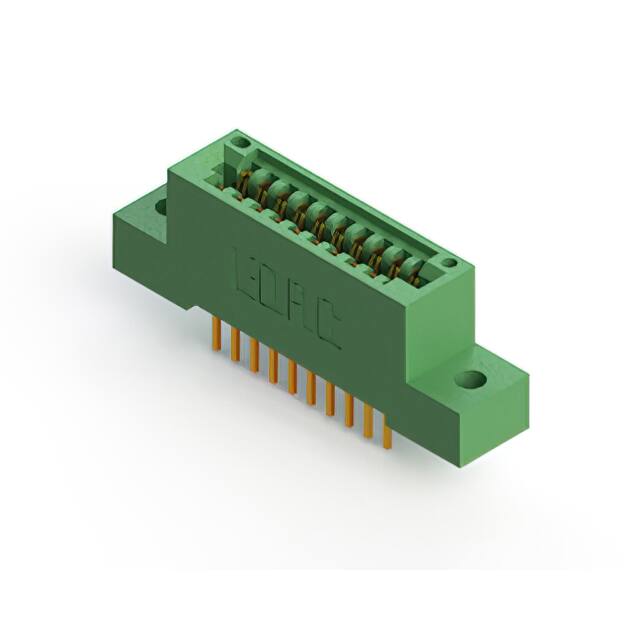 345-020-523-202 CONN EDGE DUAL FMALE 20POS 0.100
