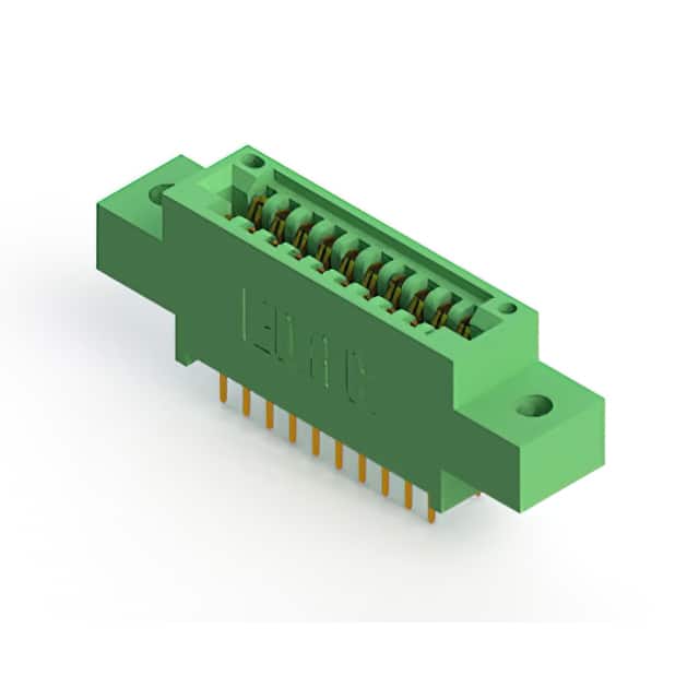 345-020-525-802 CONN EDGE DUAL FMALE 20POS 0.100