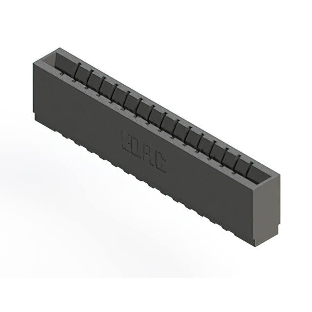 737-015-520-101 CONN EDGE SGL FMALE 15POS 0.156