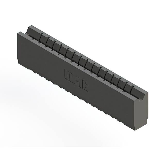737-015-520-106 CONN EDGE SGL FMALE 15POS 0.156