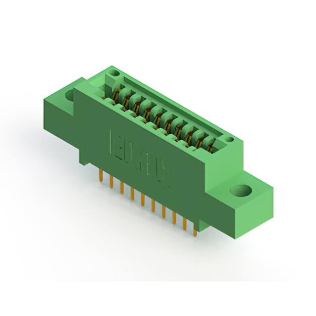 345-020-525-504 CONN EDGE DUAL FMALE 20POS 0.100