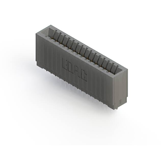 745-015-545-101 CONN EDGE SINGLE FML 15POS 0.100