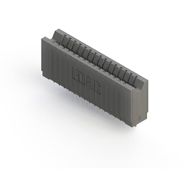 745-015-540-106 CONN EDGE SINGLE FML 15POS 0.100
