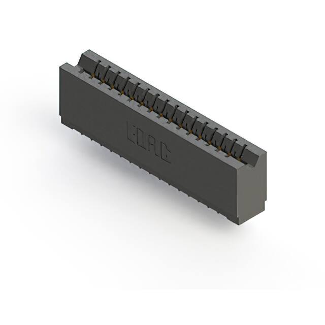 746-016-545-106 CONN EDGE SGL FMALE 16POS 0.125