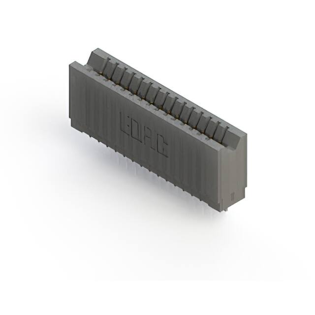 745-015-545-106 CONN EDGE SINGLE FML 15POS 0.100