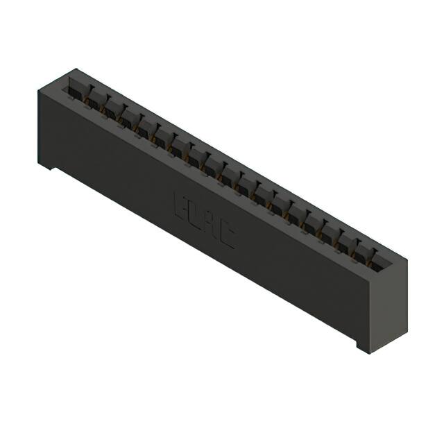 387-018-520-101 CONN EDGE SGL FMALE 18POS 0.156
