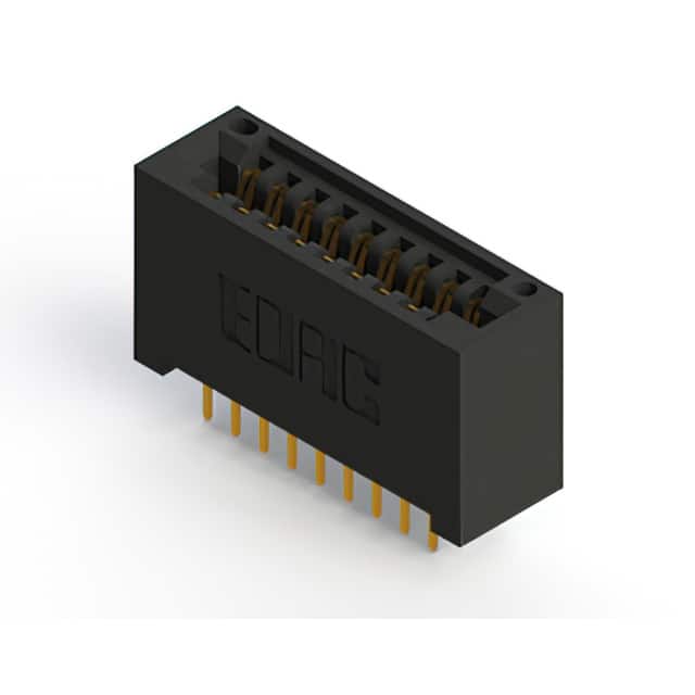 395-018-525-201 CONN EDGE DUAL FMALE 18POS 0.100