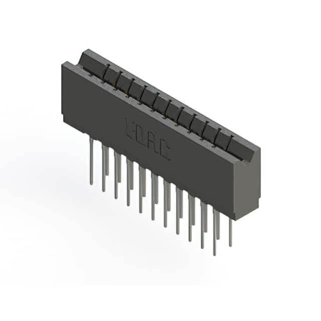 737-022-545-206 CONN EDGE DUAL FMALE 22POS 0.156