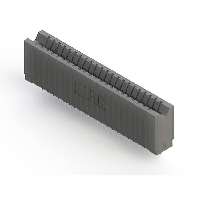 745-022-520-106 CONN EDGE SINGLE FML 22POS 0.100