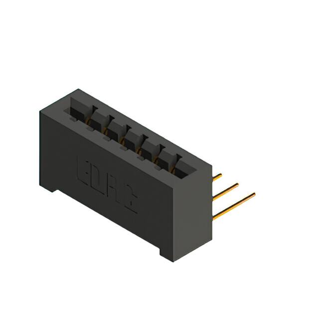 387-006-559-101 CONN EDGE SGL FMALE 6POS 0.156